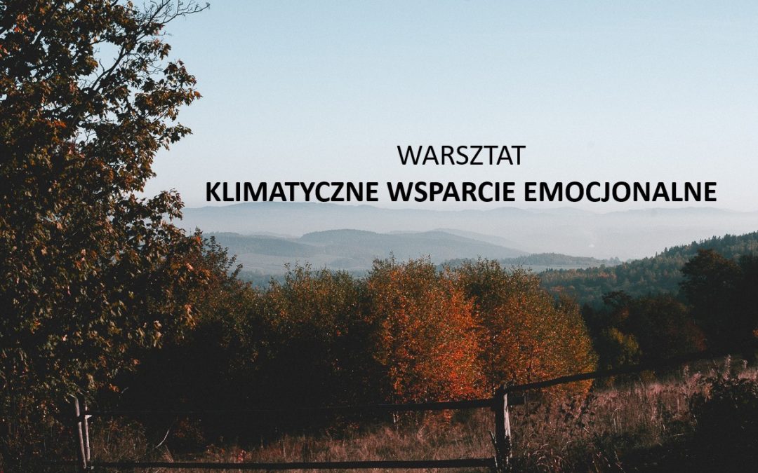 Klimatyczne wsparcie emocjonalne spotkanie z Jackiem Strzemiecznym